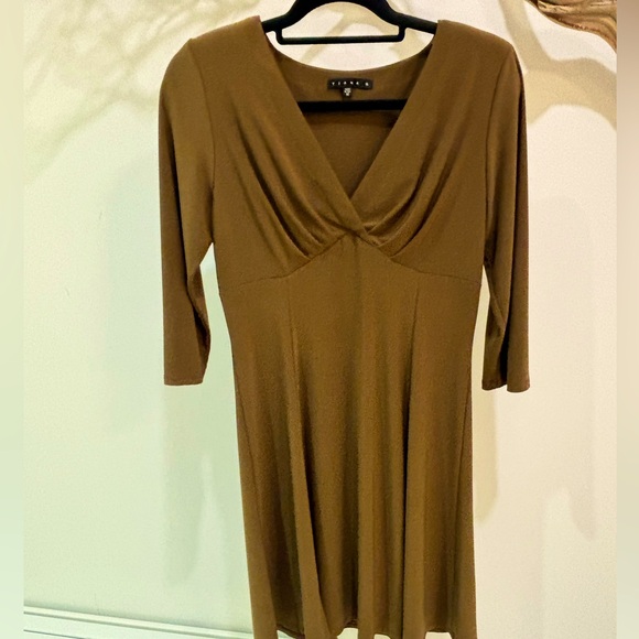 thorn & fable brown plaid button down tank midi dress Rihoas Collared Cap Sleeve Gingham Cotton Front Pleated A Line Dress, / S line skirt Red Bridesmaid Dresses - Size:41 (US 10) Small Town Brown